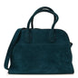 Suede Soft Margaux 10 Bag Teal Green