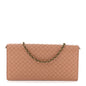Nappa Intrecciato Continental Wallet on Chain Dusty Rose