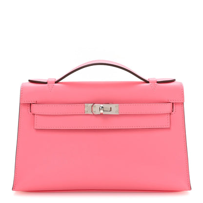 Swift Kelly Pochette Clutch Rose Azalee