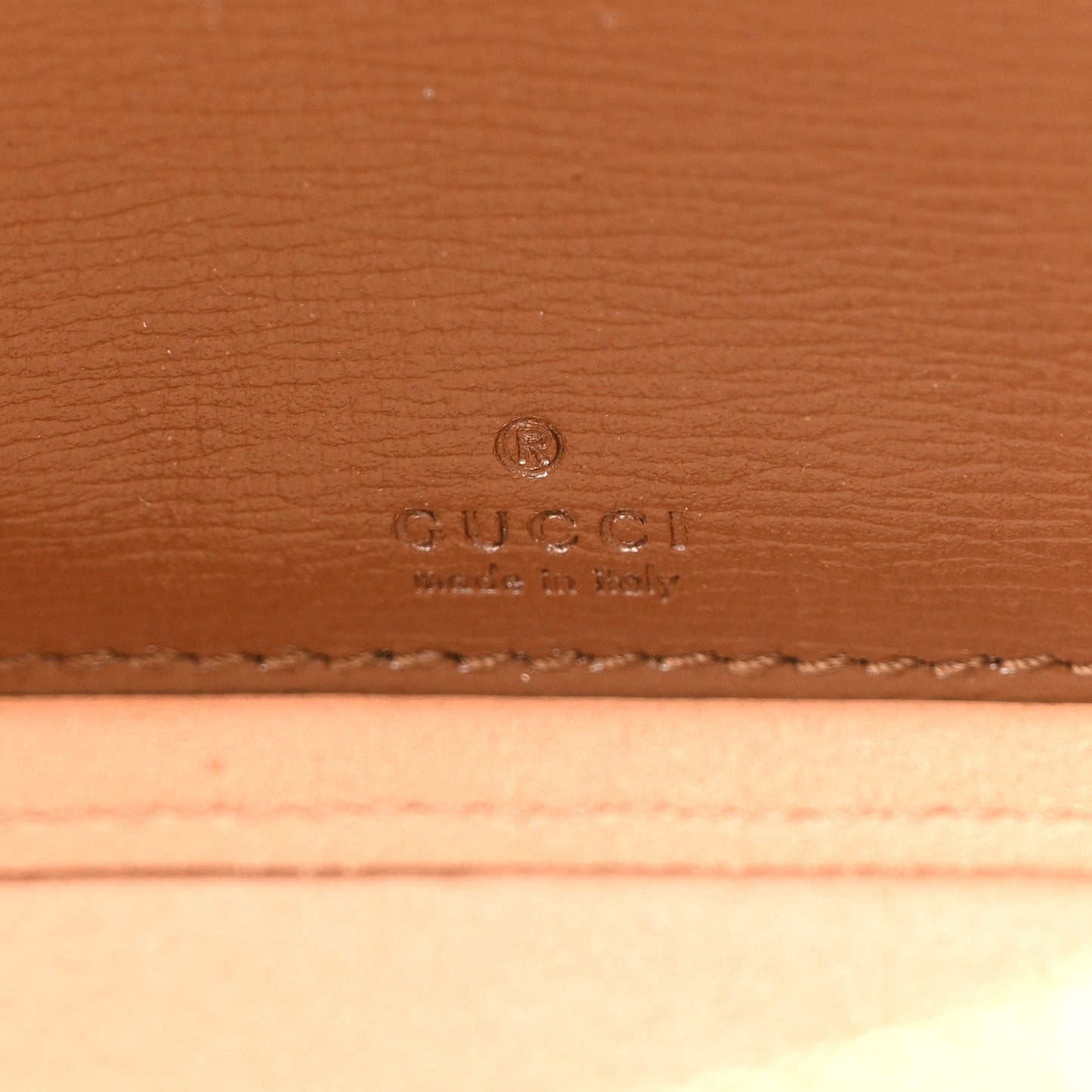 GG Supreme Monogram Azalea Calfskin Mini Retro Interlocking G Mini Shoulder Bag Beige Ebony Brown Sugar