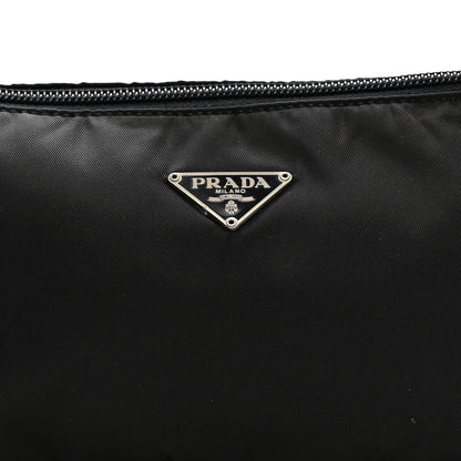 Tessuto Nylon Pochette Bag Black