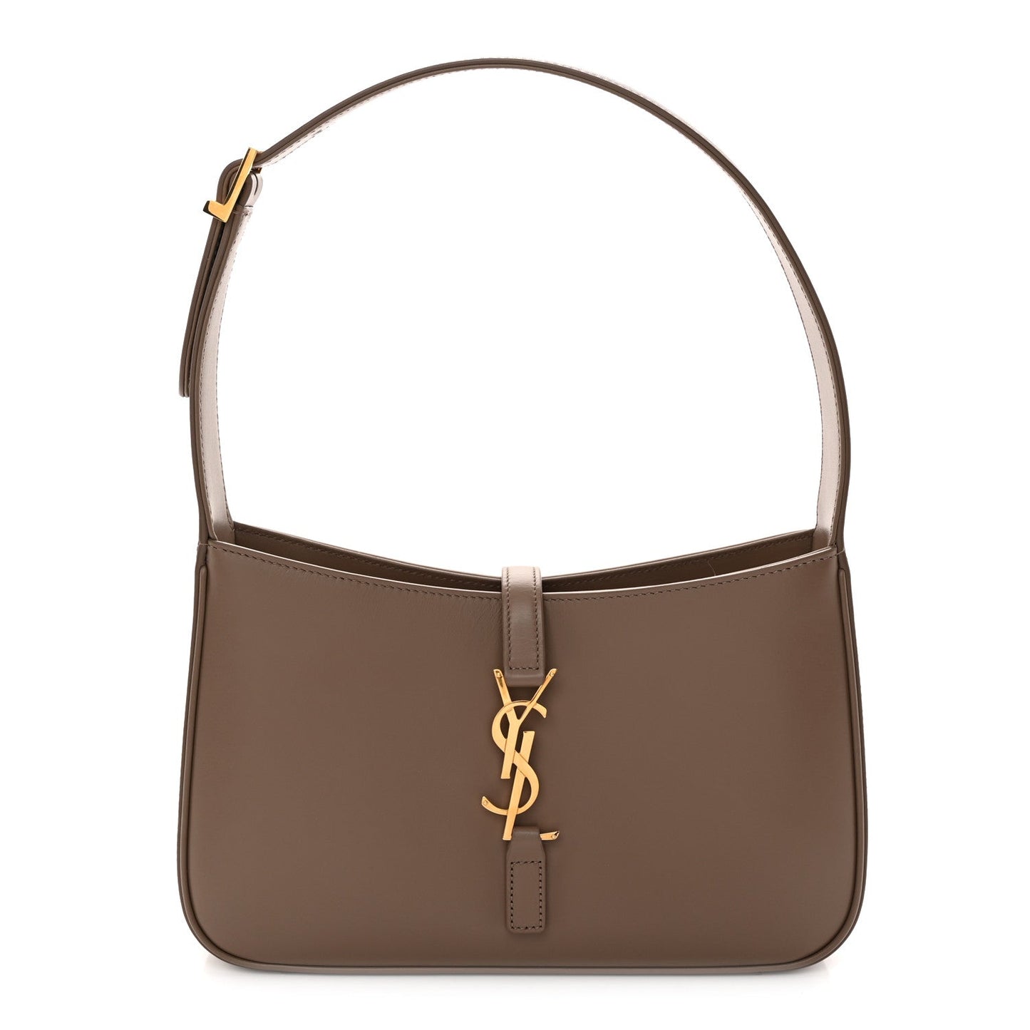 Smooth Calfskin Le 5 A 7 Hobo Taupe