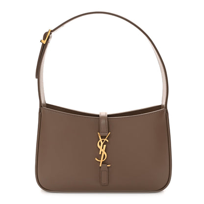 Smooth Calfskin Le 5 A 7 Hobo Taupe