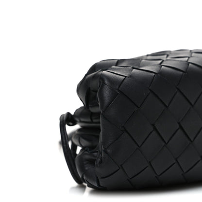 Nappa Intrecciato The Mini Pouch Black