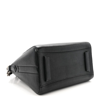 Sugar Goatskin Mini Antigona Black
