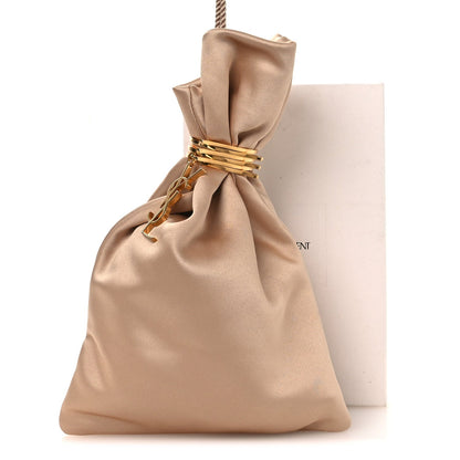 Satin Evening Pouch Nude Baby Nude
