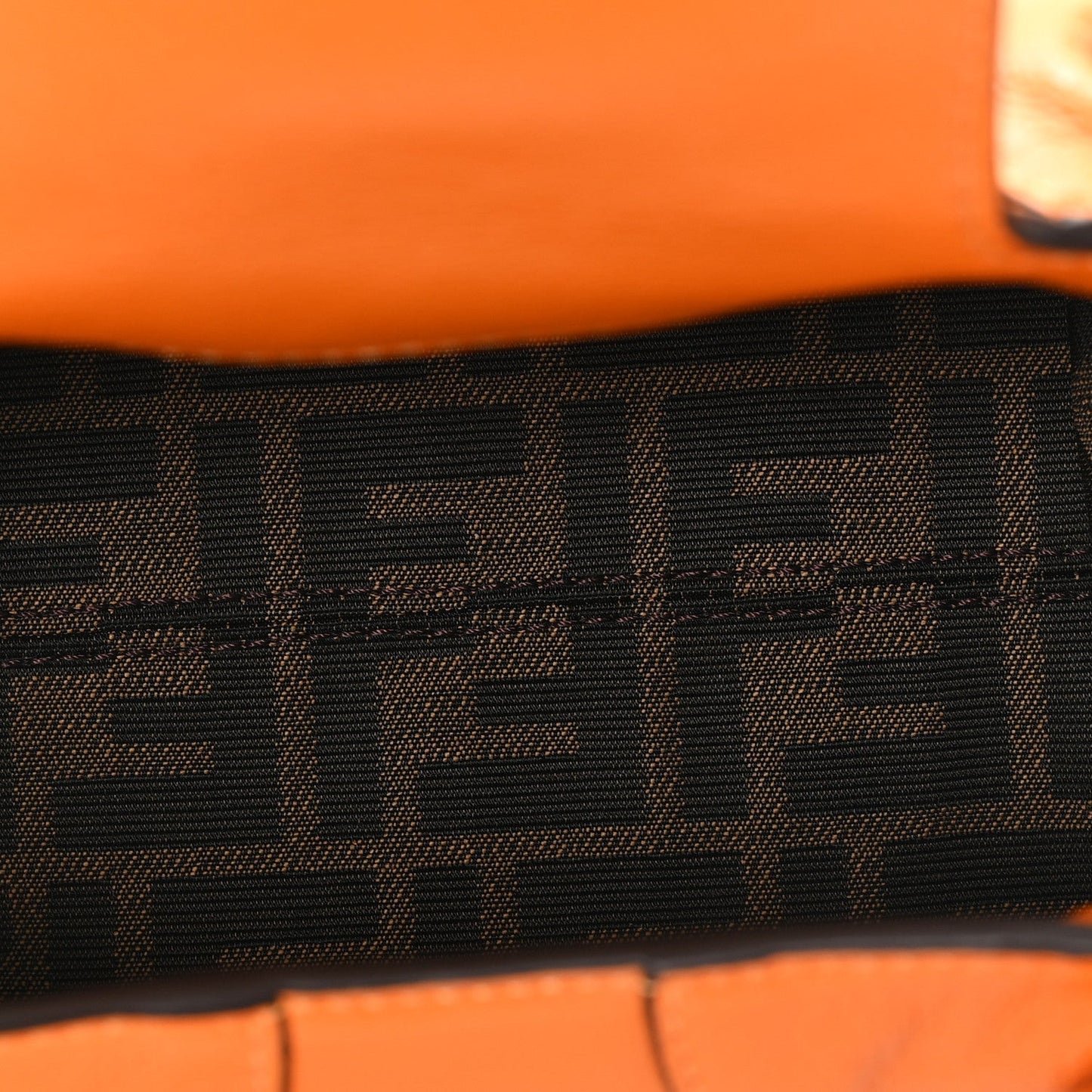 Calfskin Mini Spy Flame Orange