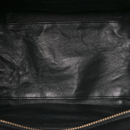Satin Calfskin Suede Mini Tri-Color Luggage Olive