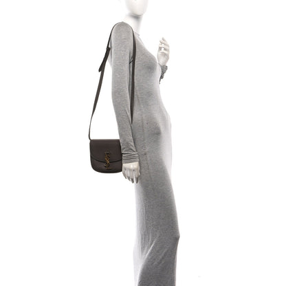 Smooth Vintage Calfskin Small Kaia Satchel Olive