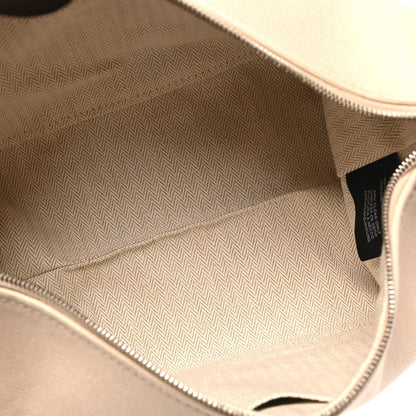 Cotton Canvas H Pavillon Small Bride-A-Brac Pouch Naturel