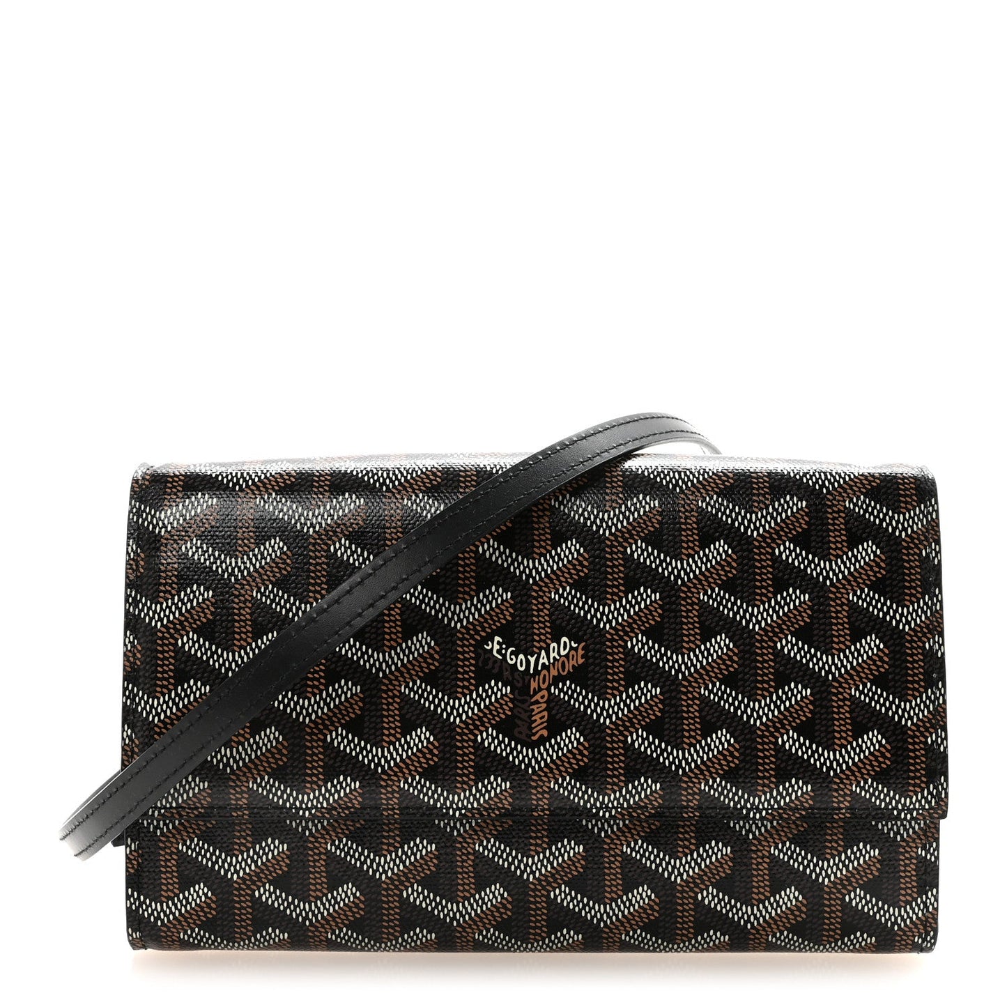 Goyardine Varenne Continental Wallet Black