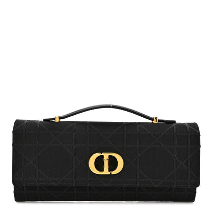Technical Fabric Macrocannage Miss Caro Top Handle Pouch Black