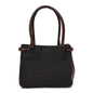 Monogram Denim GG Shoulder Bag Black Brown