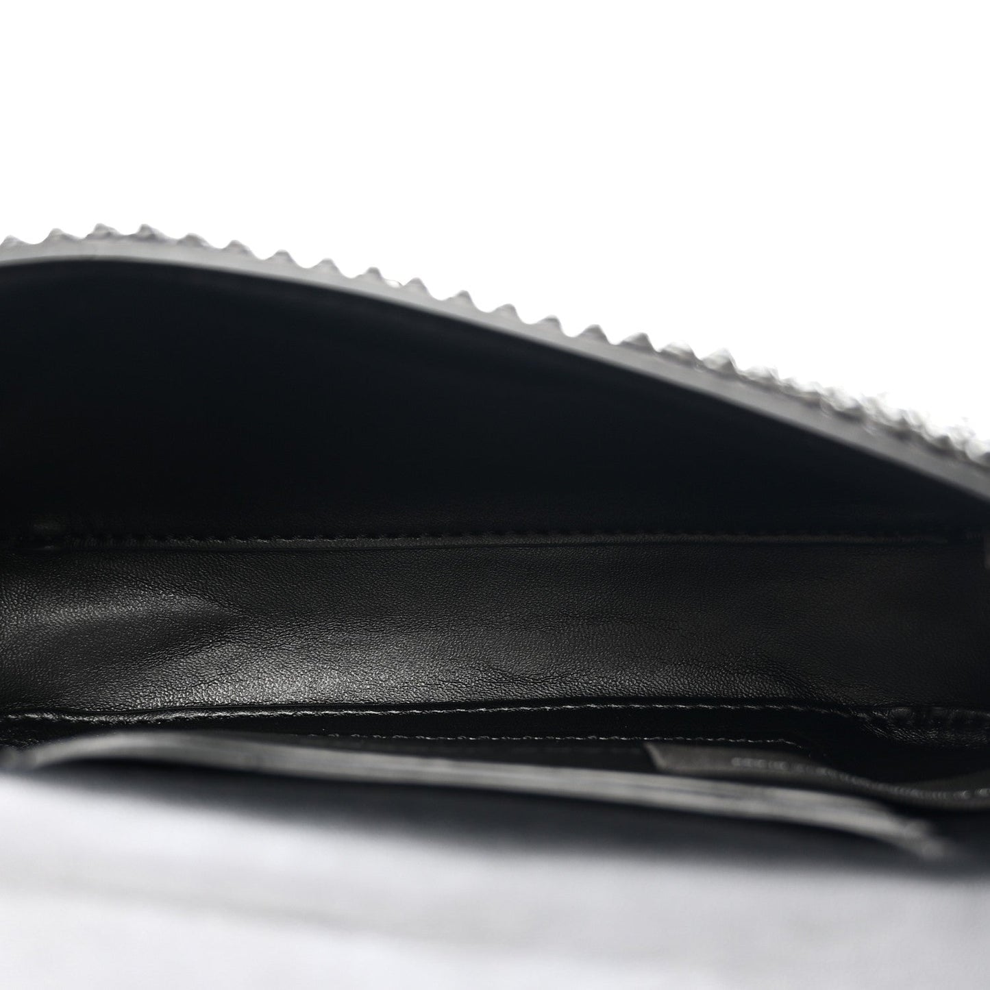 The Rhinestone J Marc Mini Shoulder Bag Black