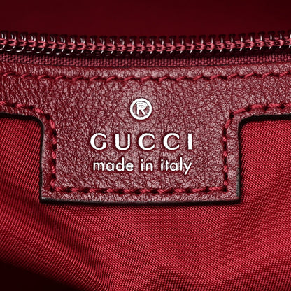 GG Supreme Monogram Large Shopping Tote Rosso Ancora