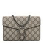 GG Supreme Monogram Mini Dionysus Chain Wallet Beige Taupe