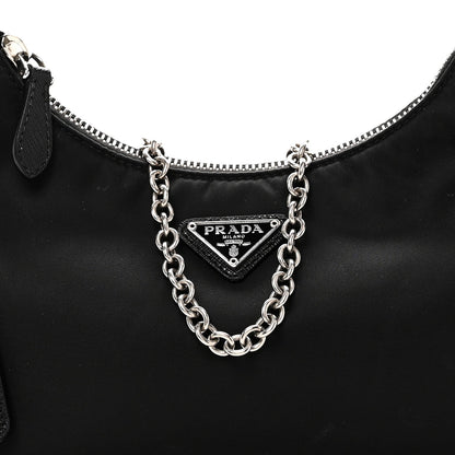 Nylon Re-Edition 2005 Shoulder Bag Black