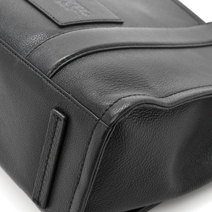 Grained Calfskin Medium The Tote Bag Black