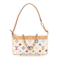 LV X TM Monogram Multicolor Pochette Accessories White