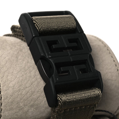 Nylon Nubuck G-Trail Small Sling Bag Taupe Anthracite Sand