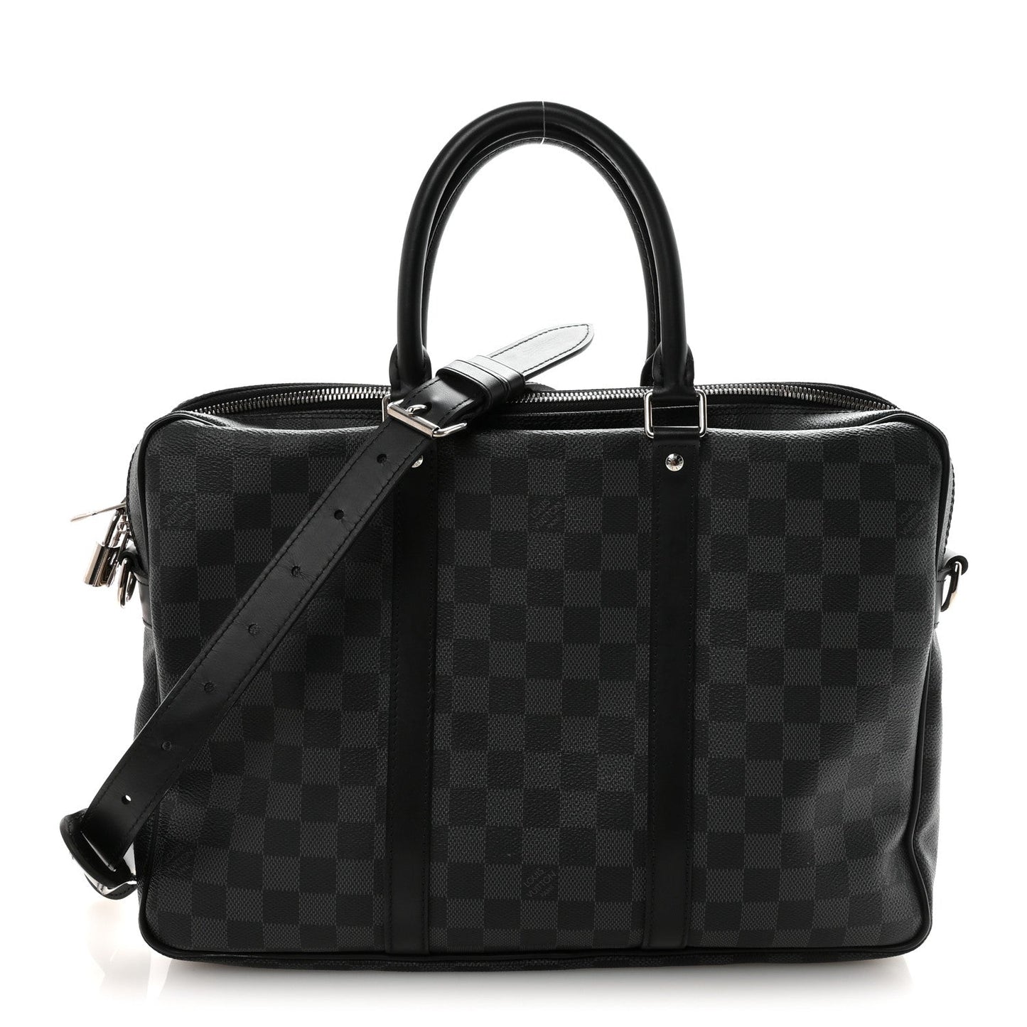 Damier Graphite Porte Documents Voyage PM