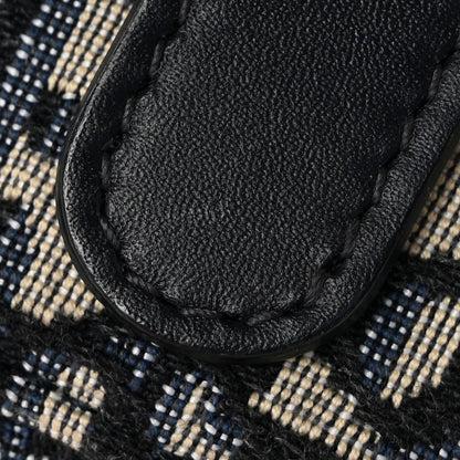 Oblique Saddle Bag Blue