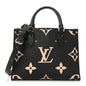 Empreinte Monogram Giant Onthego PM Black Beige
