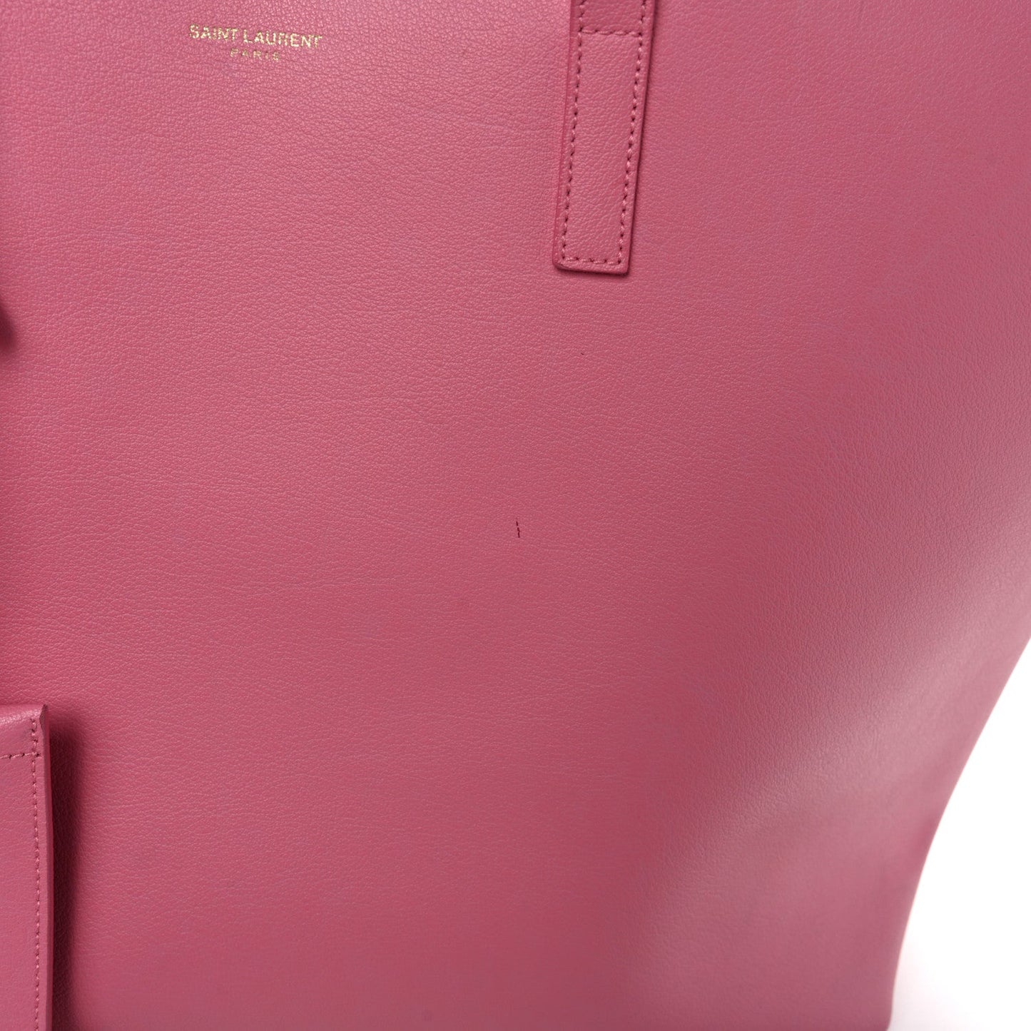 Calfskin Large Shopping Tote Pale Rose