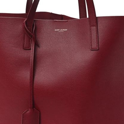 Calfskin Medium Shopping Tote Bordeaux
