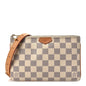 Damier Azur Double Zip Pochette