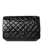 Glazed Calfskin Quilted 2.55 Reissue 226 Flap So Black