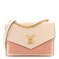 Soft Calfskin Mylockme Chain Bag BB Rose Trianon Quartz