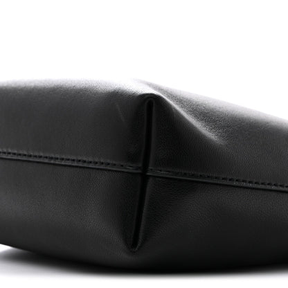 Lambskin Pochon Shoulder Bag Black