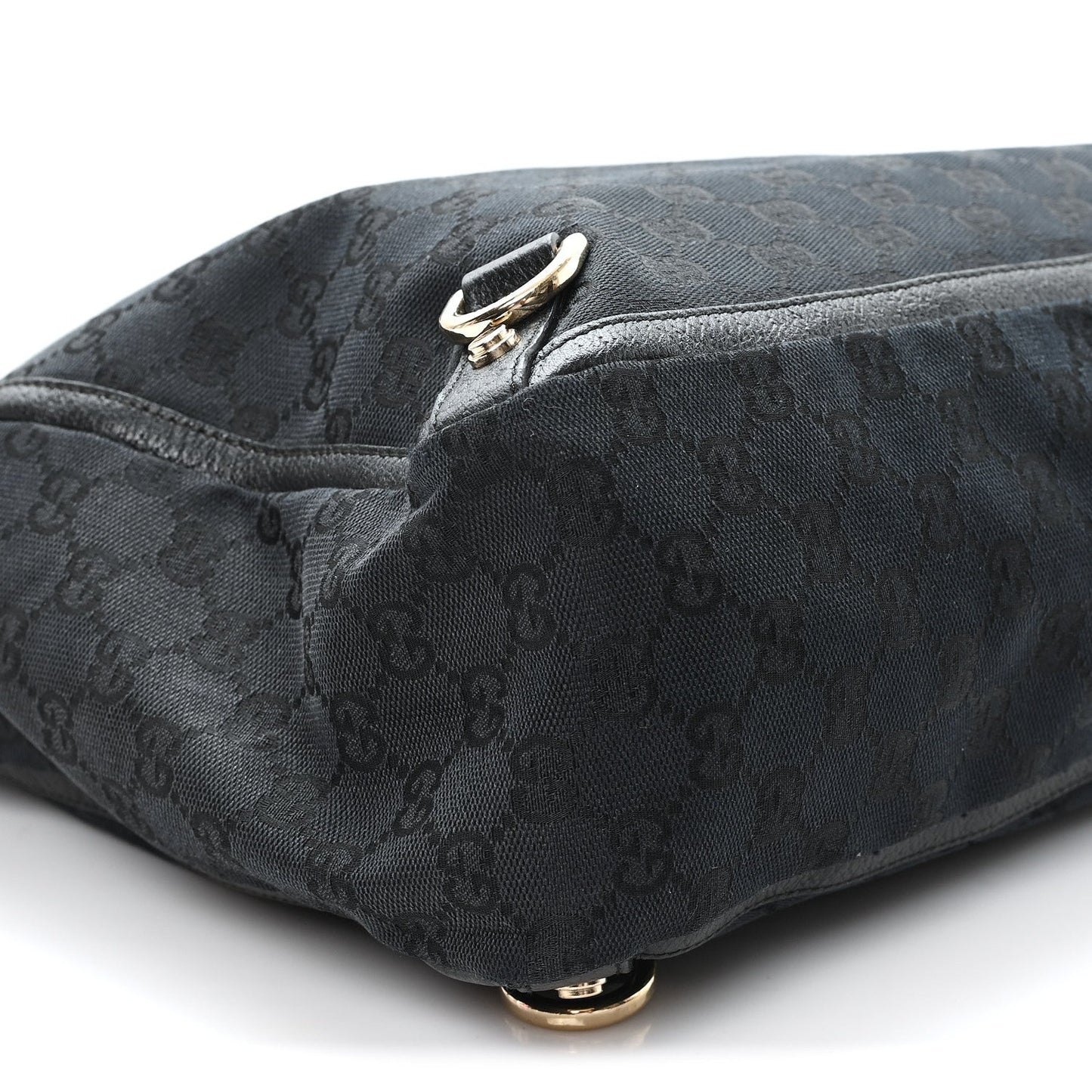 Monogram Large Abbey Tote Black