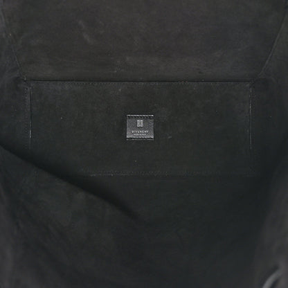 Calfskin Voyou Medium North South Tote Black