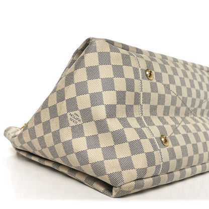 Damier Azur Artsy MM