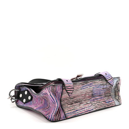 X HARMONY KORINE Calfskin Tiny PS1 Satchel Multicolor