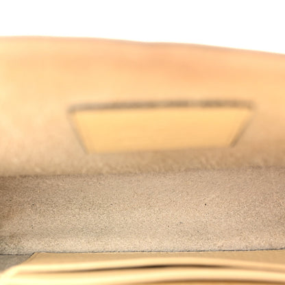 Vitello Rockstud Envelope Wallet on Chain Ivory