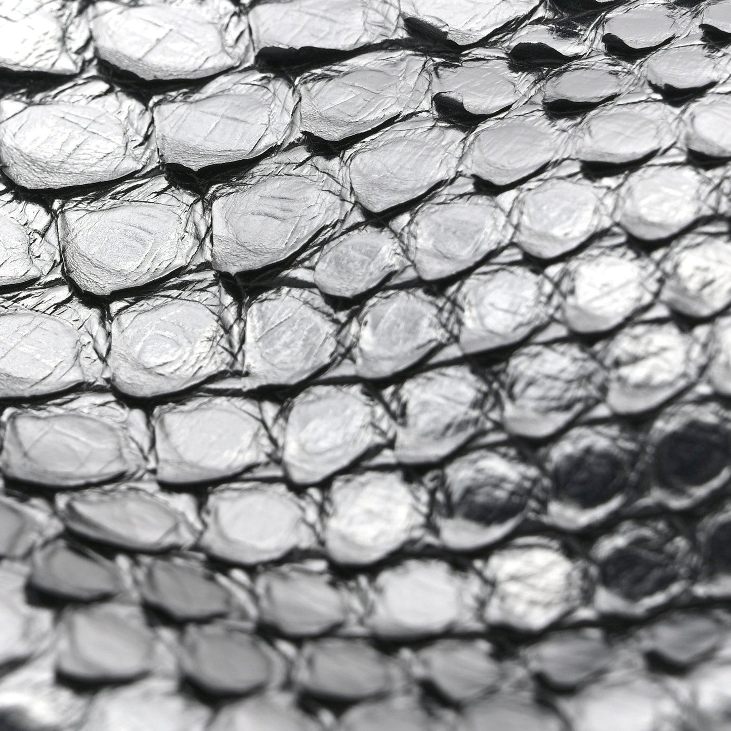 Snakeskin Waist Bag Black