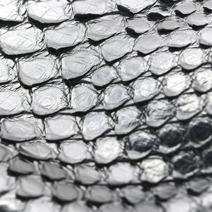 Snakeskin Waist Bag Black