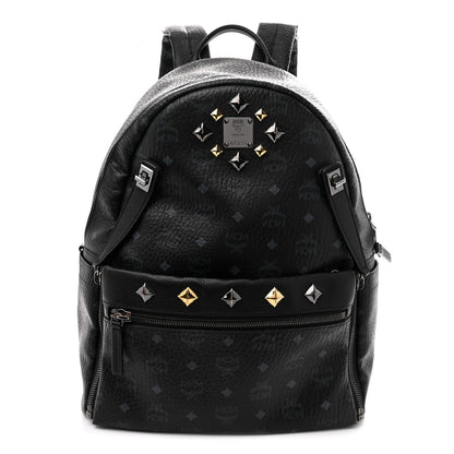 Visetos Studded Medium Dual Stark Backpack Black