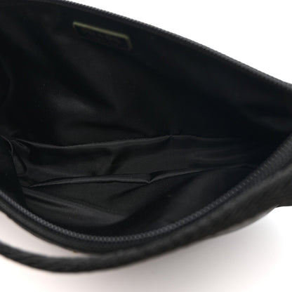 Tessuto Nylon Pochette Bag Black