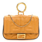 Nappa Matisse FF Embossed Nano Baguette Charm Zucca