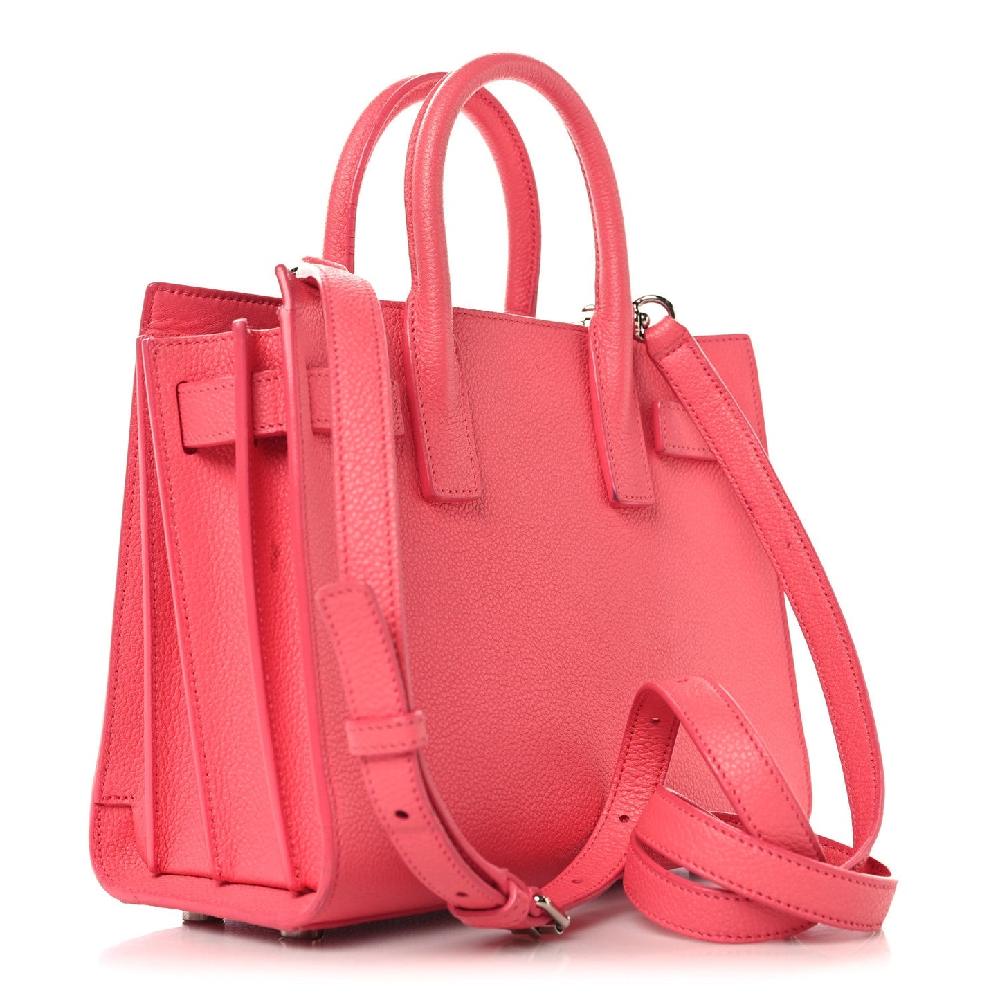Calfskin Nano Sac De Jour Rose Clair