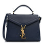 Grain de Poudre Mini Classic Monogram Cassandra Top Handle Blue Charron