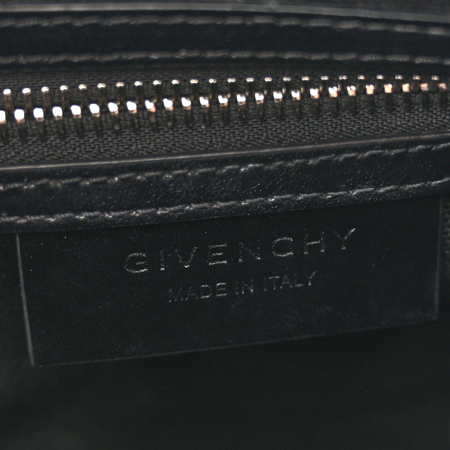 Shiny Lord Calfskin Mini Antigona Black