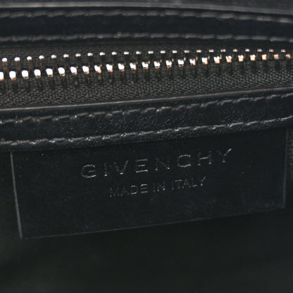 Shiny Lord Calfskin Mini Antigona Black