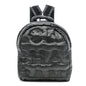 Nylon Embossed Small Doudoune Backpack Grey