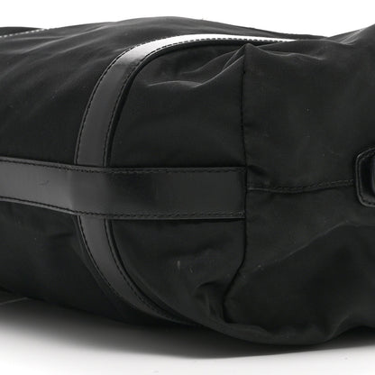 Tessuto Nylon Saffiano Tote Black