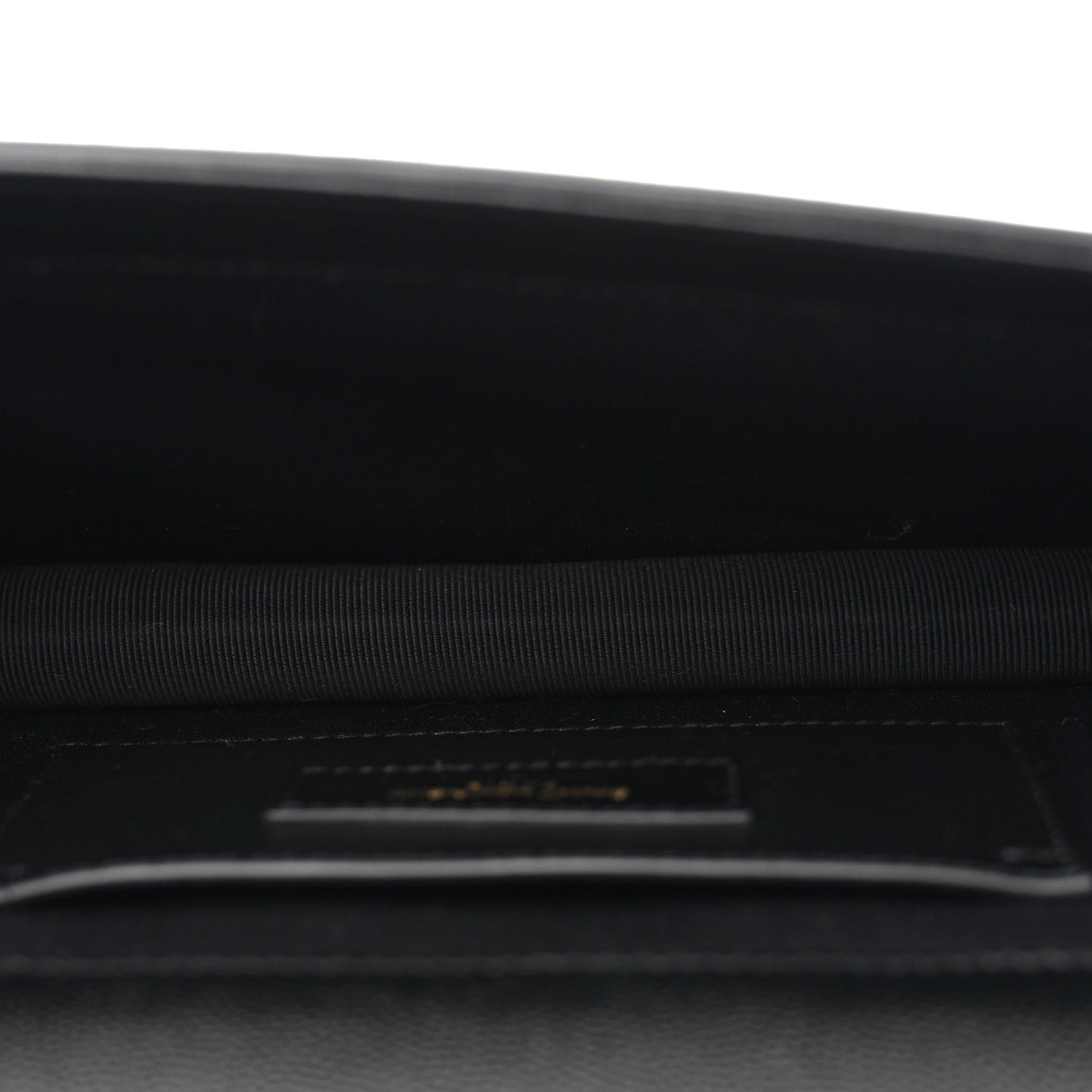 Grain De Poudre Classic Monogram Kate Clutch Black
